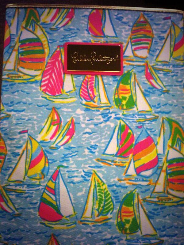 TessFarrah's tweet image. My new #LillyPulitzer #NookHD+ cover. #Obsessed Thanks @KingRam327