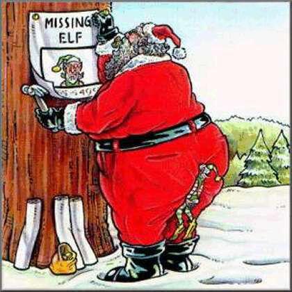 bitburner's tweet photo. URGENT!!! SANTA NEEDS OUR HELP!!! #MISSINGELF http://t.co/Q8aj8K9iyW