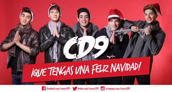 CD9's tweet photo. ¡Feliz Navidad! Gracias por cada uno de sus mensajes. Les deseamos una noche de amor, luz y paz junto a los suyos. http://t.co/GXhzqFqCiA