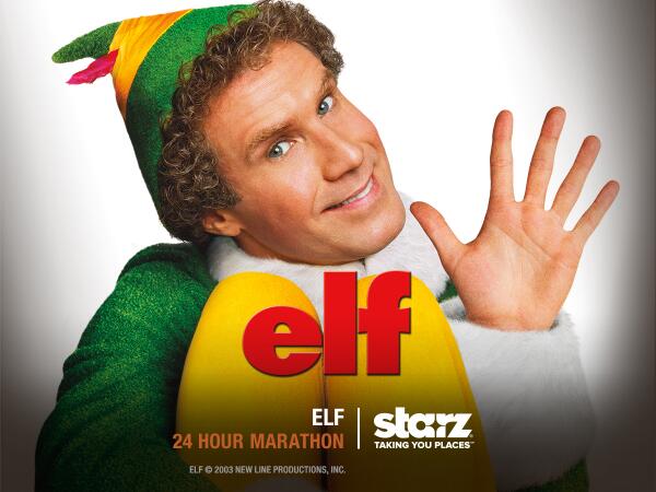 STARZ's tweet photo. Sounds like somebody needs to sing a Christmas Carol. Spread Christmas cheer w/ "Elf" right now on #STARZ #ElfonSTARZ http://t.co/RMeQJLGbmU