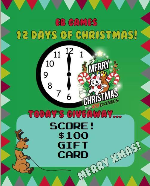 EBGamesAus's tweet photo. Merry Christmas! To celebrate we're giving away a $100 voucher to one lucky person who RTs this or shares on FB :) http://t.co/oxozVzMtku