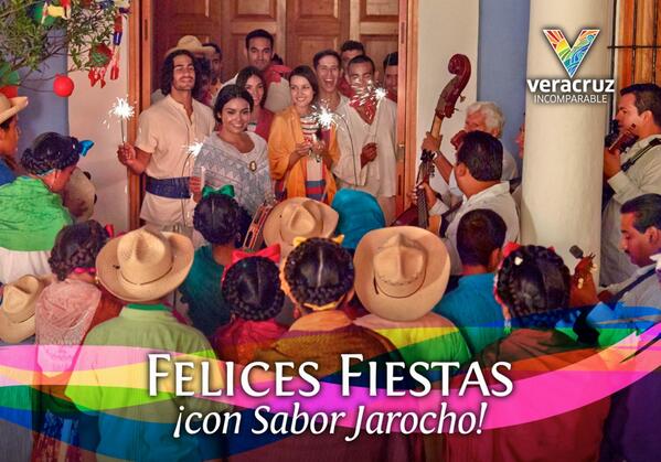 VeracruzTurismo's tweet photo. Felices fiestas les desea todo el equipo de #SECTURVer #LaNavidadSeViveEnVeracruz ... Disfrútala! http://t.co/Yj9Xp1IFHM