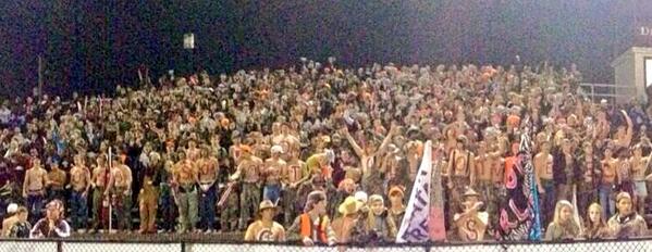 StudentSec101's tweet image. The Collierville Crazies of Collierville High in Collierville, TN
