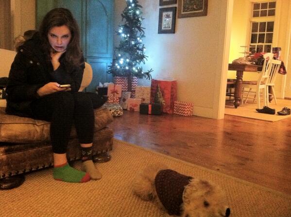 laMattice's tweet photo. #matticechristmas santas not here yet??? http://t.co/K74vRBcHJG