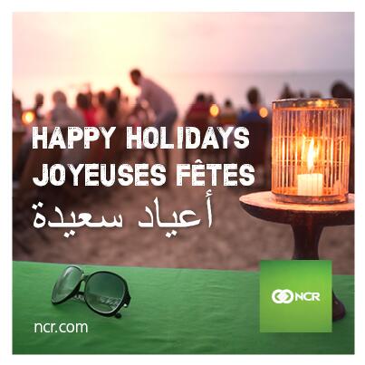 ncr_voyix's tweet photo. Happy Holidays from NCR. How do you send holiday greetings from your corner of the globe? http://t.co/4UM5bezPKf