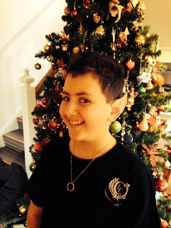 I got a hobbit for Christmas. #myprecious