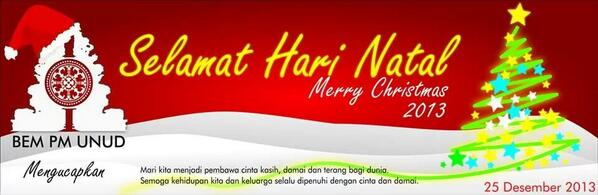selamat hari natal bagi teman-teman yang merayakan, semoga damai dan kasih selalu ada dalam diri kita :)