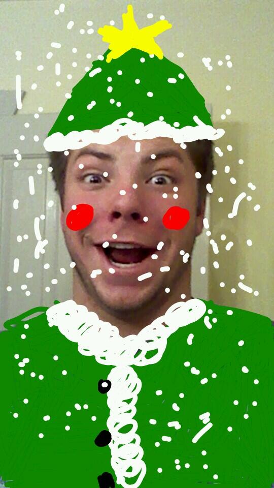 Jeff__Whittaker's tweet photo. Merry Christmas from Santa's #1 helper. http://t.co/pOuwuZ876T
