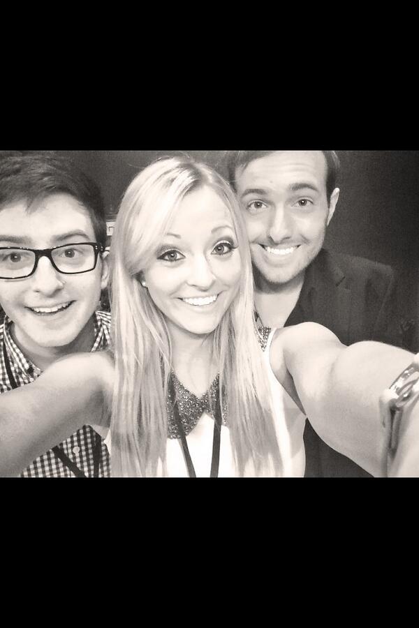 Valiando's tweet image. Backstage at DigiFest LA chillin with kalebnation and my bfftaylor. #kalebnation #bfftaylor #digifestla #digitour