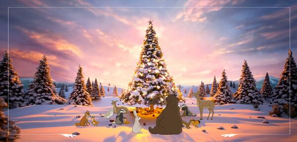 Merry Christmas everyone. #bearandhare