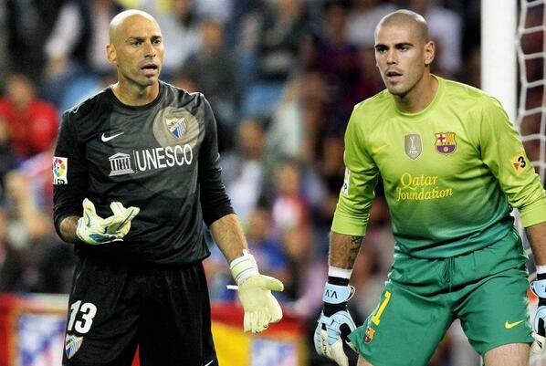 Aca_MCF's tweet photo. #Encuesta ¿Quién es mejor portero? 

 RT   Willy Caballero  

 FAV   Victor Valdes http://t.co/AvhebMjf7f