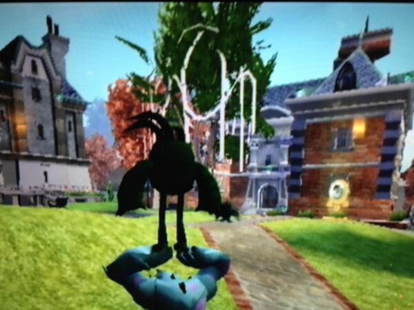 theladymantis's tweet photo. Looks like Monsters U for Disney Infinity used #Auburn as a model! http://t.co/wuJeJ5Zu4a