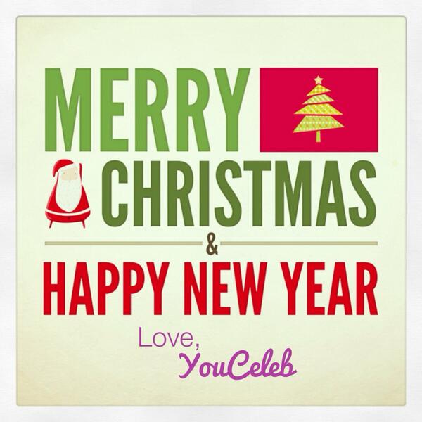 YouCeleb's tweet photo. Dear You,

Have a Merry Christmas and a fabulous New Year!

Love, 
#YouCeleb http://t.co/OzSBqscJBv
