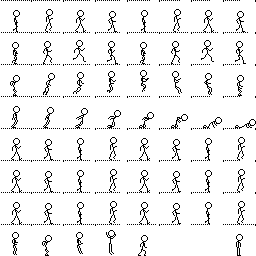 Stickman Fighter Spine 2D Character Sprites by overcrafted