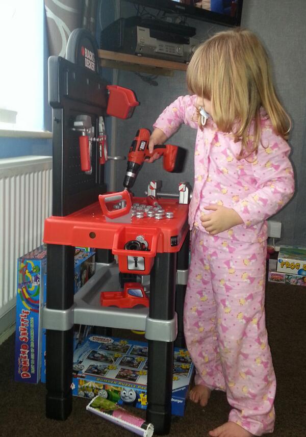 SampleLucy's tweet photo. Thank you black and decker http://t.co/JBQo2cBZeb