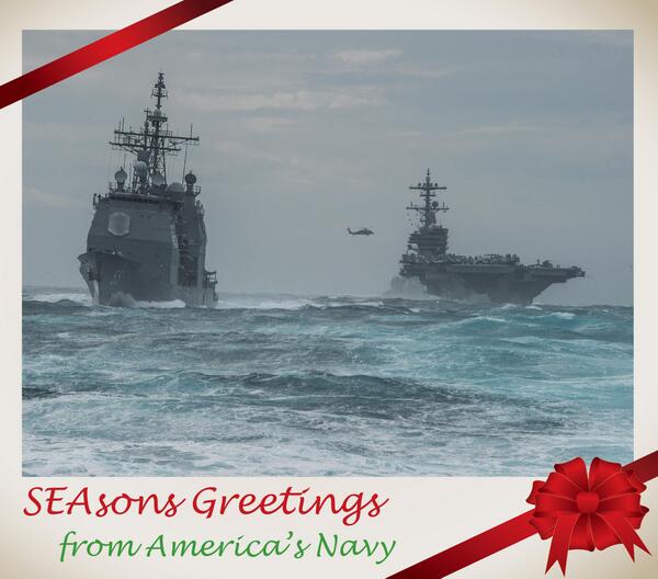 Retweet if you’re grateful for #USNavy Sailors on watch & away from their families.