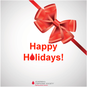 BloodCancerUtd's tweet photo. Happy Holidays from The Leukemia &amp; Lymphoma Society! http://t.co/f4KefJFsUU