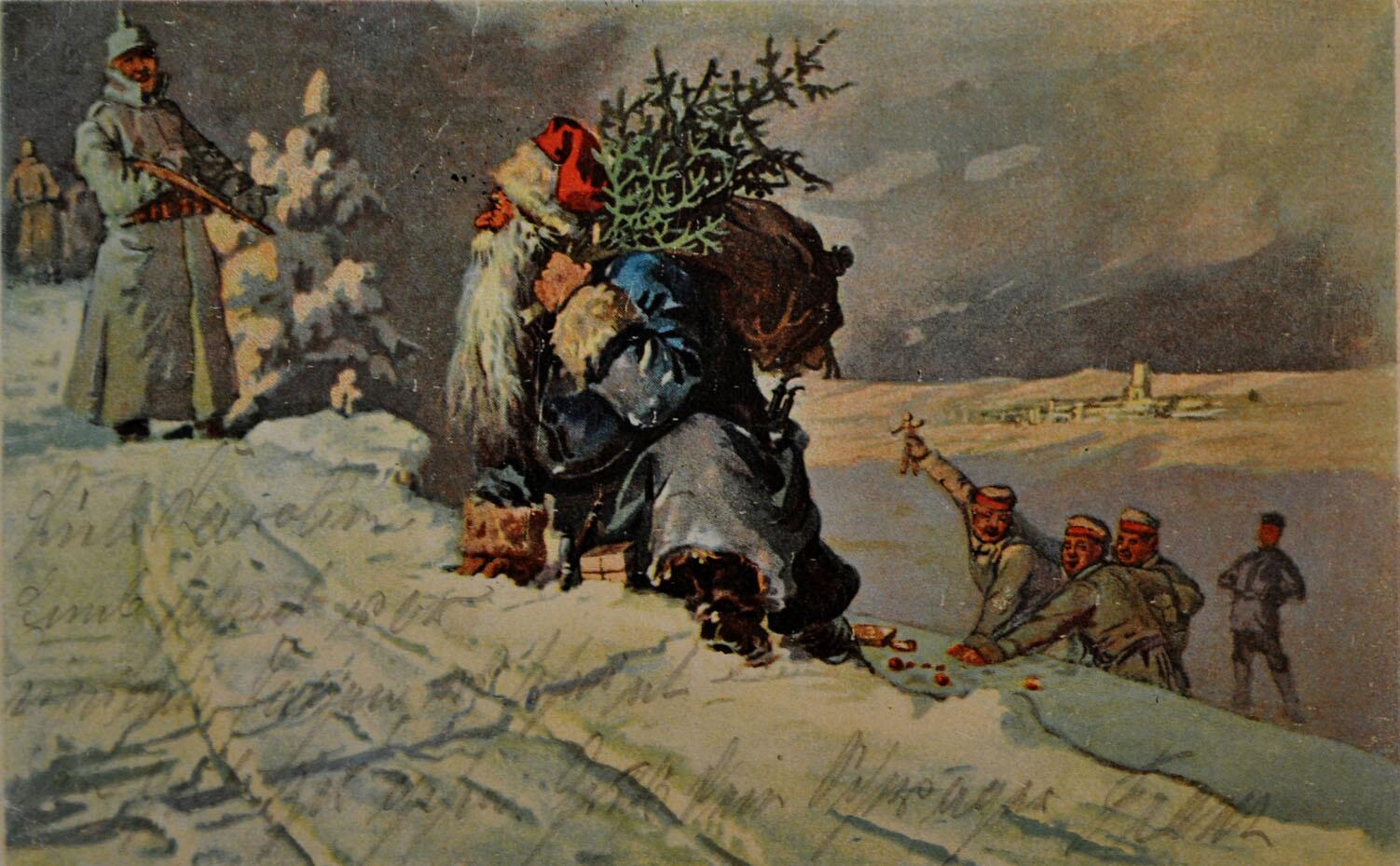 Рождество первая мировая война