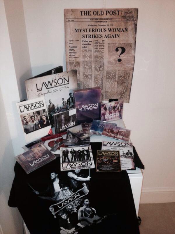 LawsonOfficial's tweet photo. You could win one more awesome gift today. This is our #GREATBIGLAWSONXMAS bundle and we’re picking a winner later! http://t.co/oaSg1wal6N