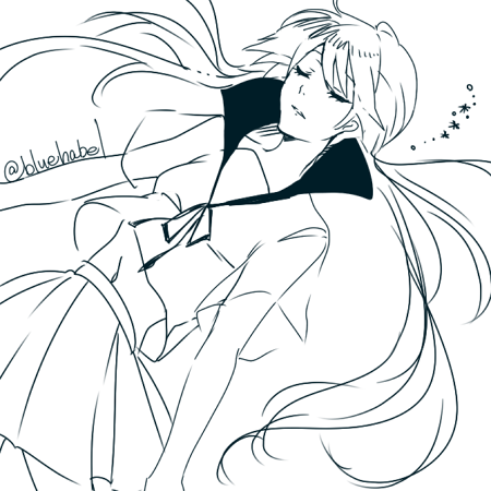 @bluehabel せんぱいRTありがとうでしたー! 