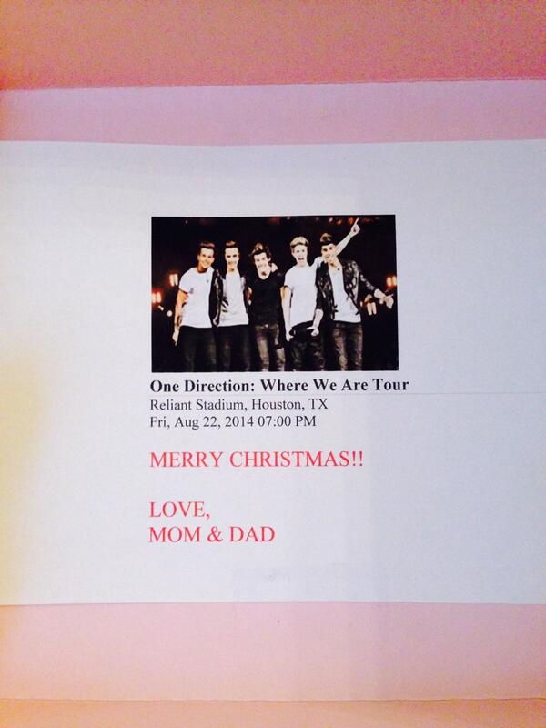 lukas_jake's tweet photo. "@AmeezyRauhl__: GUYS I CANT !!! I GET TO SEE ONE DIRECTION !!! LIKE BEST CHRISTMAS EVER !! http://t.co/XGEJp2dT3y" CONGRATS BABE