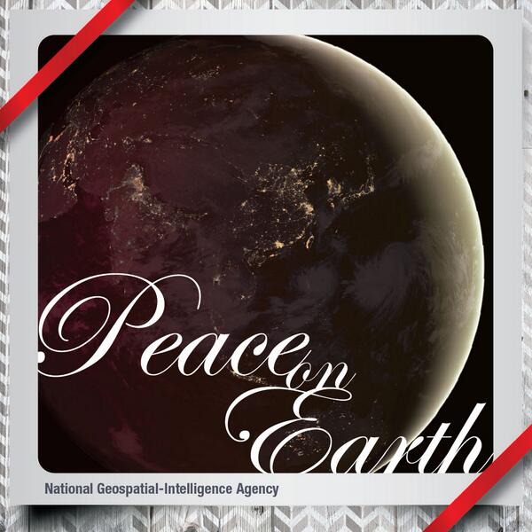NGA_GEOINT's tweet photo. #PeaceOnEarth http://t.co/EeMUCtEt45