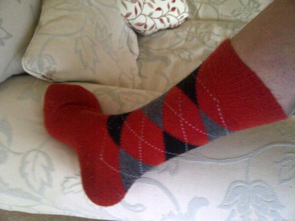 And of course - #poshsocks