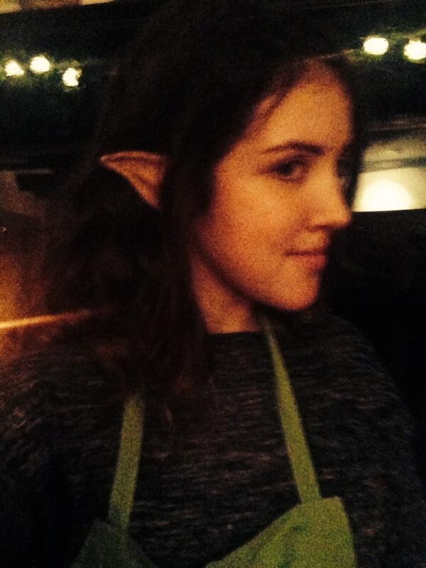 Hats looking very elfy