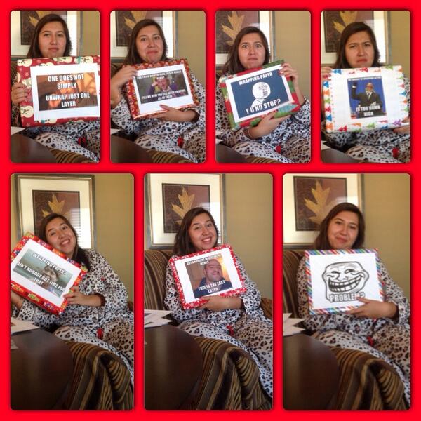 Yes this was all one present