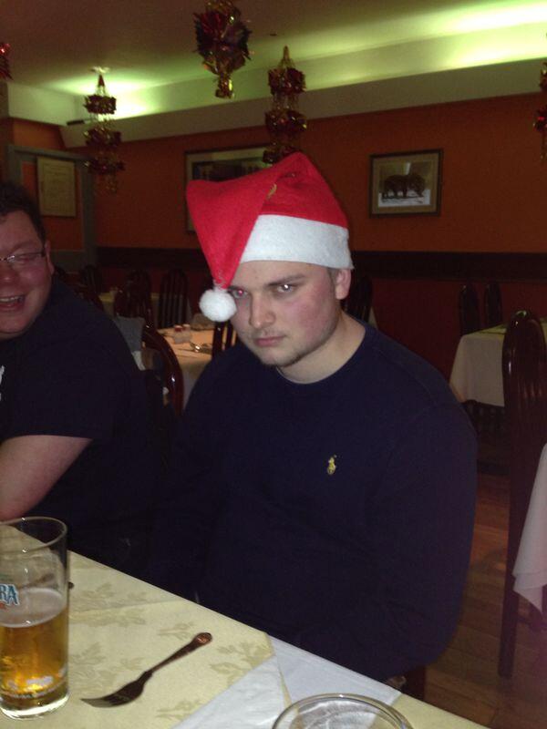 WesleyG27's tweet photo. Merry fucking Xmas http://t.co/cjKtDugbMi