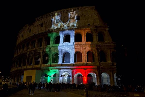 Buon #natale ai nostri Maro' da noantri...#rome #liberiamoli #nondimentichiamoli #latorre #girone @Lecchinimichele
