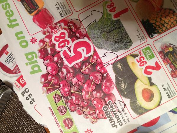 MattG124's tweet image. Oh look cherries are on sale