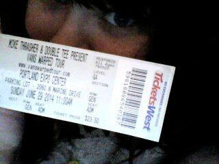 KaylaKalamity's tweet photo. #IGotMyWarpedTicket  :DDDD http://t.co/ImyKgFayQE