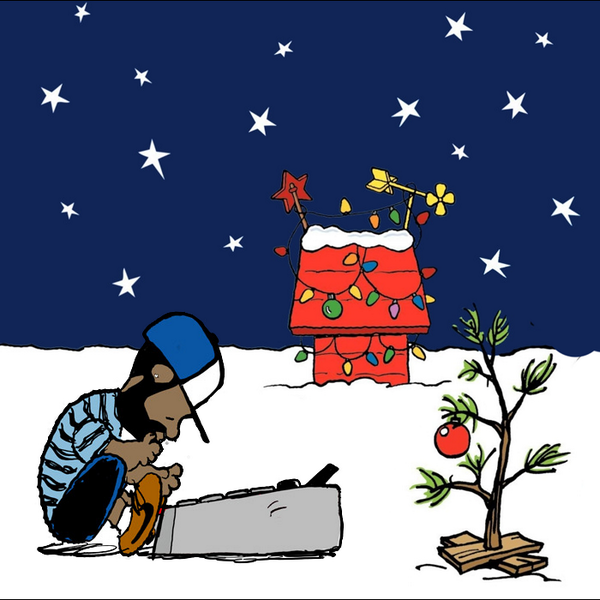 okayplayer's tweet photo. While on the #Peanuts tip, we miss you everyday Dilla @OfficialJDilla. Happy Holidays @officialmadukes @illaj &amp; fam ♡ http://t.co/OuGymAAamN