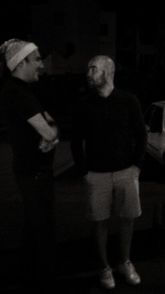 Martin_mush's tweet photo. @Real_JMac thought you weren't out tonight? http://t.co/WBQR5oyjDE