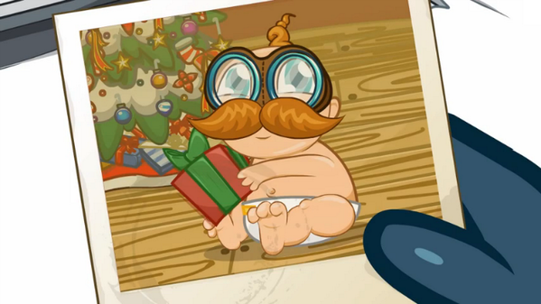 JimmyFantage's tweet photo. D'aww! Check out @NotFinkelstein when he was a wee lad! I'm questioning if his mustache is real...is it editing time? http://t.co/NQHf8jlIYD
