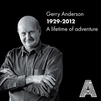 GerryAndersonTV's tweet image. Please raise a glass to #GerryAnderson at noon - one year anniversary of his passing. Please RT