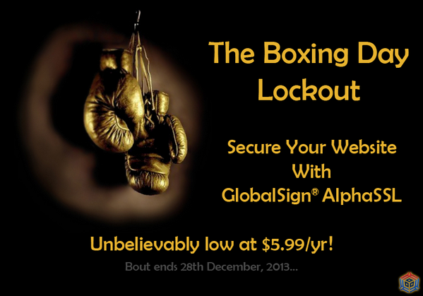 EdenWebInc's tweet image. Knock off your rivals with GlobalSign AlphaSSL Cert at just $5.99/yr - edenhost.com/billing/cart.p… #BoxingDay #Deals