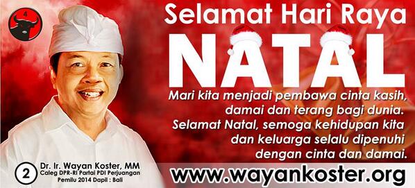 NawaCita_'s tweet photo. Selamat Natal dan Tahun Baru :) http://t.co/1Sb3JPBfGk http://t.co/io3ztMZeOw