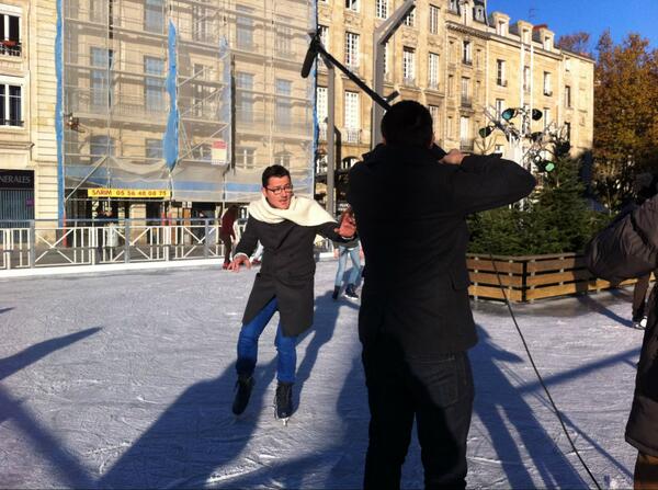 #bonjourbonsoir émission spéciale Nouvel An à Pey Berland à Bordeaux avec <a href="/BenjaminBardel/">Benjamin Bardel</a> à voir cette semaine!