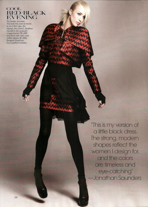 SaundersStudio's tweet photo. #throwbackthursday Raquel Zimmermann in #saundersstudio #AW09 @voguemagazine #10yearsofJS #tbt http://t.co/5WPr8ULnZB