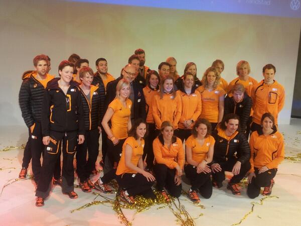 Olympic TeamNL #Sochi2014 overgedragen #GoTeamNL