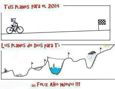 "Si quieres hacer reír a Dios, cuéntale tus planes" (Refrán mejicano)