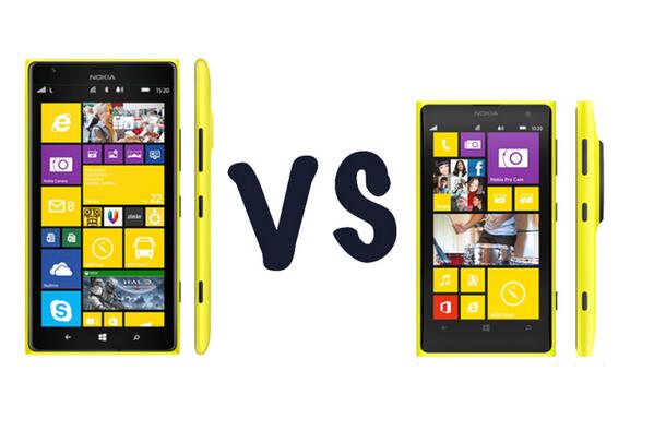 nokia's tweet photo. It's #Lumia1520 vs #Lumia1020 in @gsmarena_com's Smartphone Champions League Final! Vote now! http://t.co/lfDYLV5Bqv http://t.co/EaCMT7XNiu