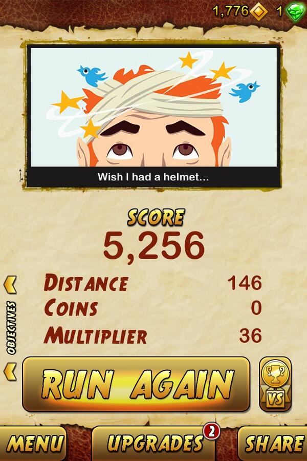 CottonMicoe's tweet photo. I got 5256 points while escaping from a Giant Demon Monkey. Beat that! http://t.co/JbNE0pKFrz http://t.co/DV1bwr8owt