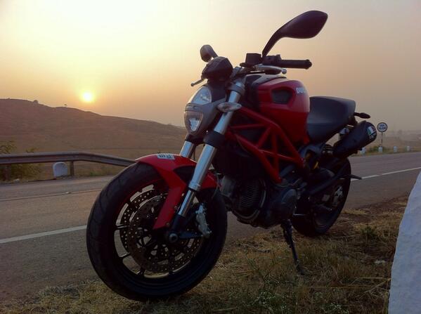 kulwantsingh's tweet photo. @shumar thanks for the article on living with #Ducati #Monster795 which helped me to get mine #Monster796. http://t.co/5t21DUw3Ep