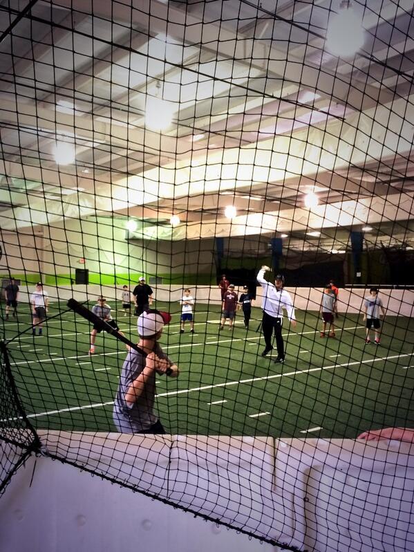 HailStateBB's tweet photo. At the end of the day, it's a game, even for millionaires. RT @PSA360: WiffleBall game with Hunter Renfroe pitching  http://t.co/mN4bMblKGT