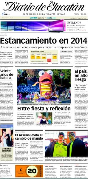eguzmana's tweet photo. Estoy leyendo la edición el Diario de Yucatán App http://t.co/iGVr9MHhl6