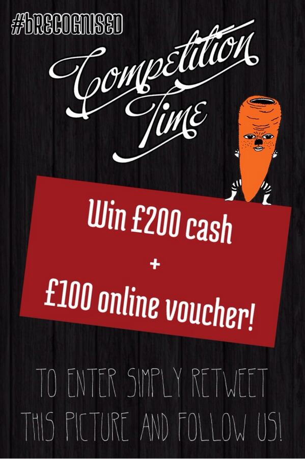 b_recognised's tweet image. Competition time for our website launch this month - To enter simply retweet this pic and follow us! Good luck :)