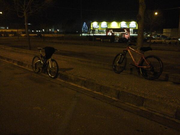 Riding in the night.....